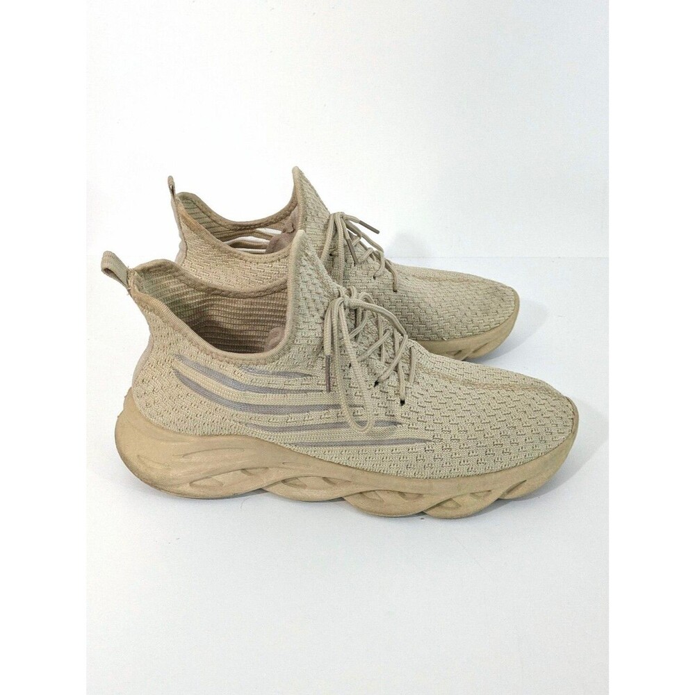 EpicStep Tan Sneakers - Size 11 Womens - Beige Epic Step Woven Running Shoes